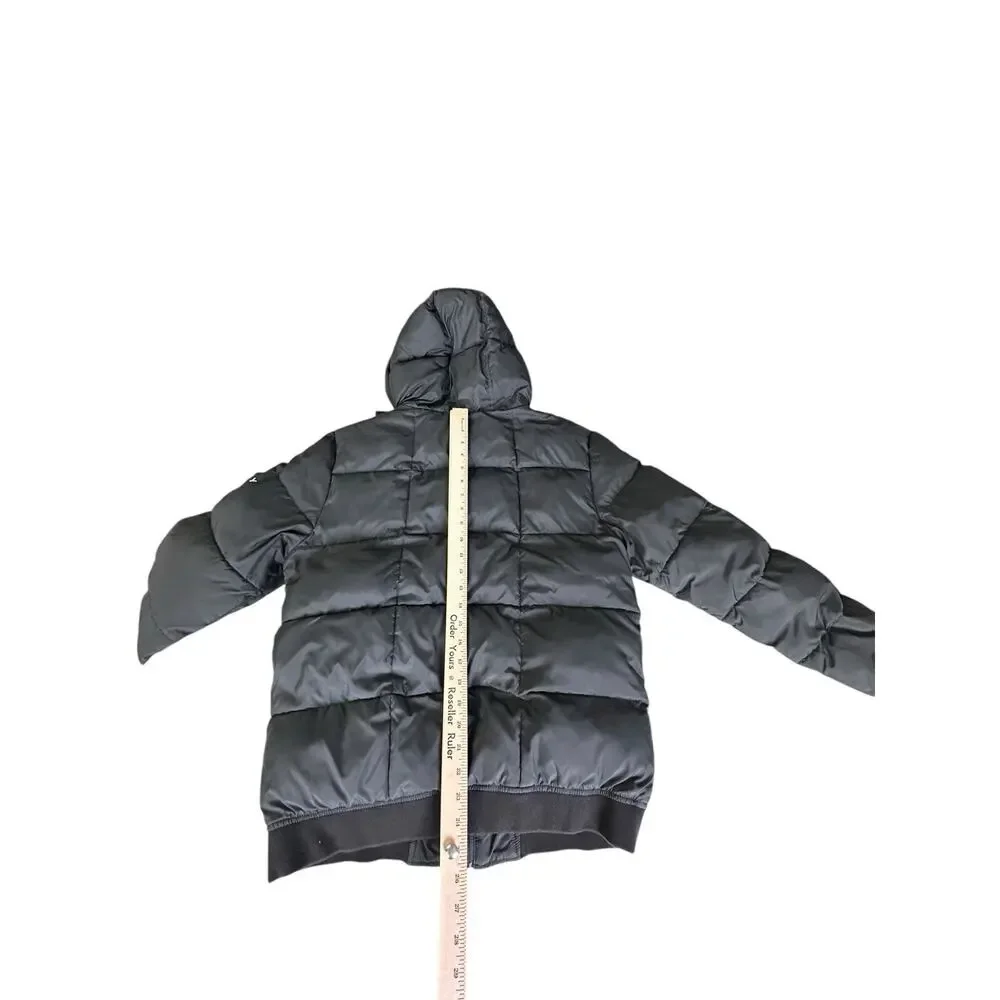 Blakely Original Puffer Coat Dark Gray/Black Mens Puffer Coat Size Medium